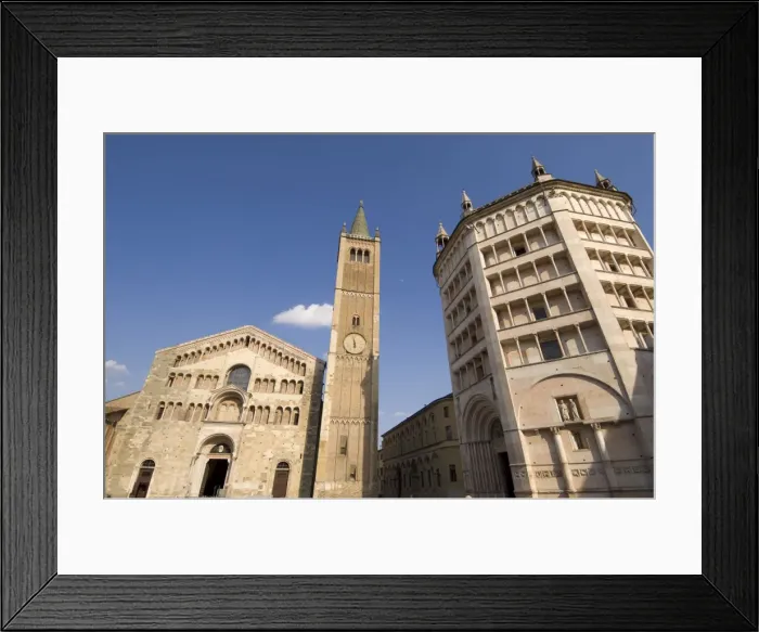 Framed Print : Duomo (Cathedral) and Baptistry, Parma, Emilia-Romagna, Italy, Europe Framed Print : Duomo (Cathedral) and Baptistry, Parma, Emilia-Romagna, Italy, Europe
