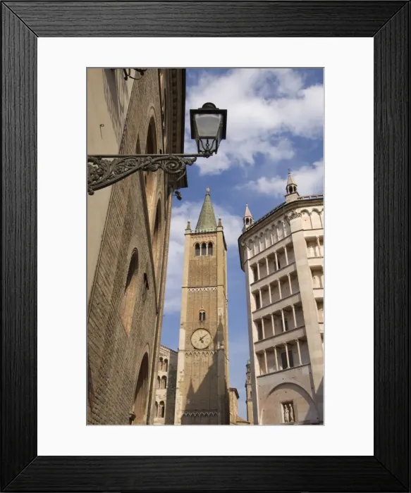 Framed Print : Duomo (Cathedral) and Baptistry, Parma, Emilia-Romagna, Italy, Europe Framed Print : Duomo (Cathedral) and Baptistry, Parma, Emilia-Romagna, Italy, Europe