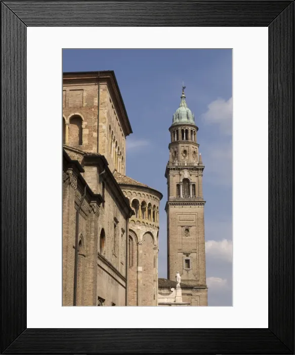 Framed Print : Duomo (Cathedral) and San Giovanni church Bell Tower, Parma, Emilia-Romagna Framed Print : Duomo (Cathedral) and San Giovanni church Bell Tower, Parma, Emilia-Romagna