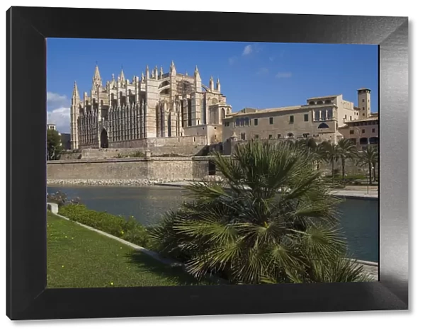 Cathedral, Palma, Majorca, Balearic Islands, Spain, Europe