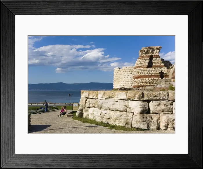 Framed Print : Thracian ruins, Nesebar, Black Sea Coast, Bulgaria, Europe Framed Print : Thracian ruins, Nesebar, Black Sea Coast, Bulgaria, Europe