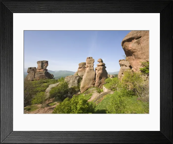 Framed Print : Rock formations, Kaleto fortress, Belogradchik, Bulgaria, Europe Framed Print : Rock formations, Kaleto fortress, Belogradchik, Bulgaria, Europe