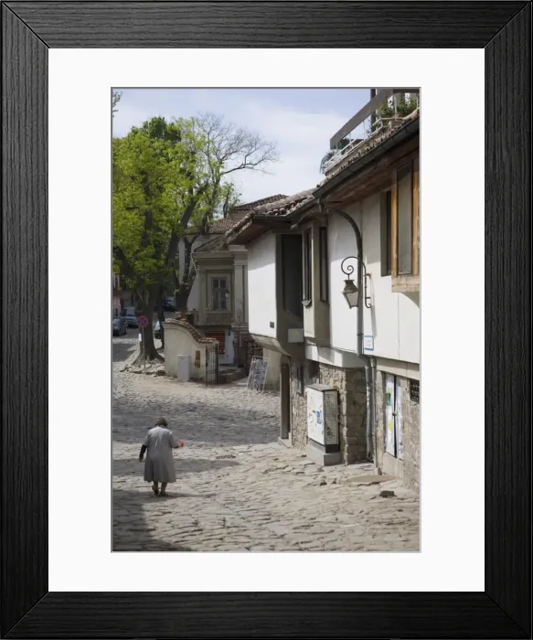 Framed Print : Old Town, Plovdiv, Bulgaria, Europe Framed Print : Old Town, Plovdiv, Bulgaria, Europe