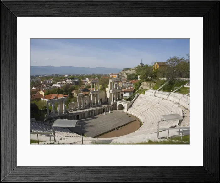 Framed Print : The Roman theatre of ancient Philippopolis, Plovdiv, Bulgaria, Europe Framed Print : The Roman theatre of ancient Philippopolis, Plovdiv, Bulgaria, Europe