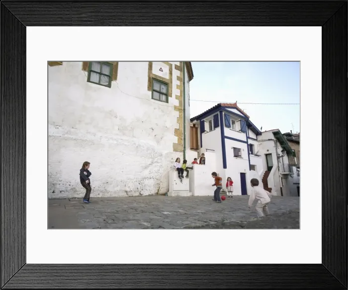 Framed Print : Andra Mari district, Bilbao, Euskadi, Spain, Europe Framed Print : Andra Mari district, Bilbao, Euskadi, Spain, Europe