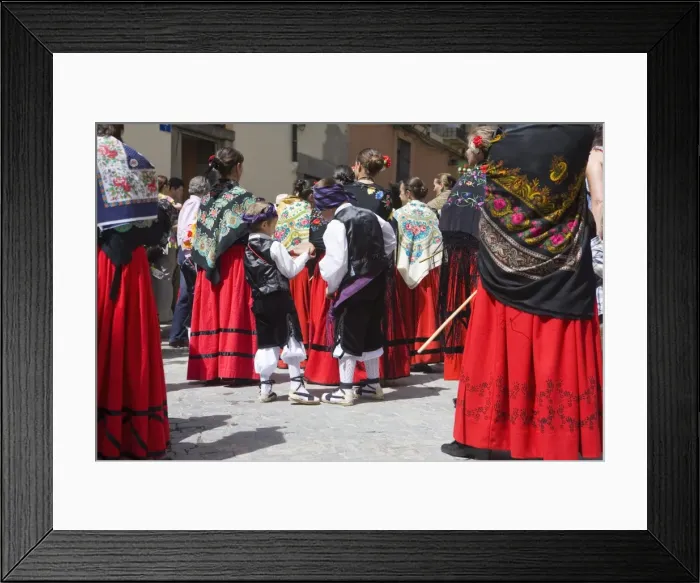 Framed Print : Celebrations of First Friday of May, Jaca, Aragon, Spain, Europe Framed Print : Celebrations of First Friday of May, Jaca, Aragon, Spain, Europe