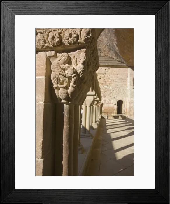 Framed Print : San Juan de la Pena monastery, Jaca, Aragon, Spain, Europe Framed Print : San Juan de la Pena monastery, Jaca, Aragon, Spain, Europe