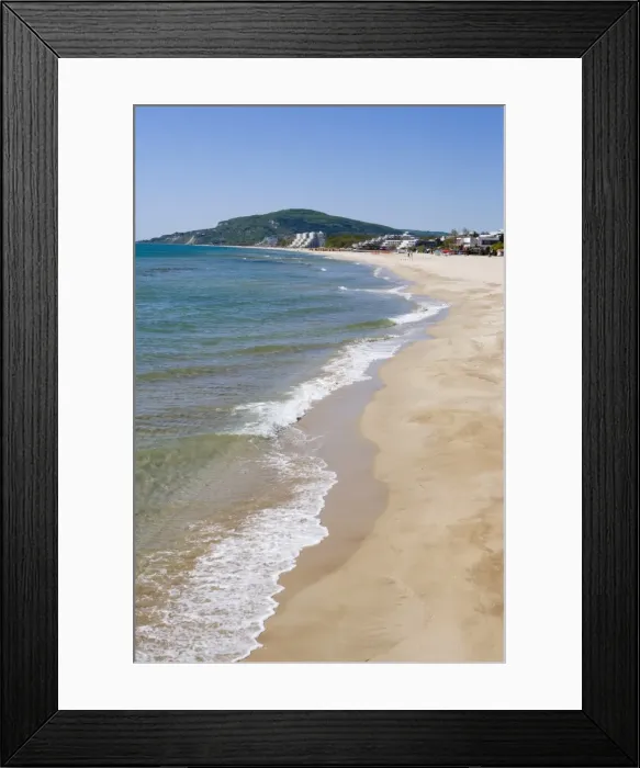 Framed Print : Albena beach, Black Sea coast, Bulgaria, Europe Framed Print : Albena beach, Black Sea coast, Bulgaria, Europe