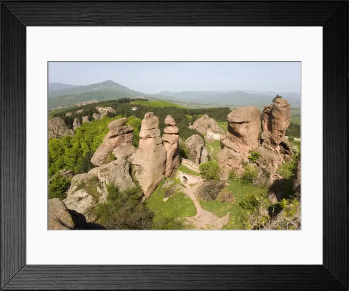 Framed Print : Kaleto fortress, rock formations, Belogradchik, Bulgaria, Europe Framed Print : Kaleto fortress, rock formations, Belogradchik, Bulgaria, Europe