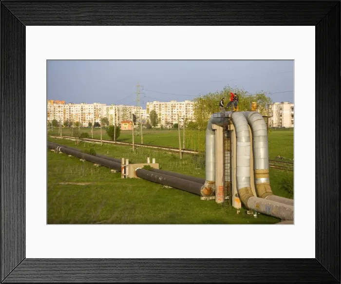 Framed Print : Suburbs of Sofia, Bulgaria, Europe Framed Print : Suburbs of Sofia, Bulgaria, Europe