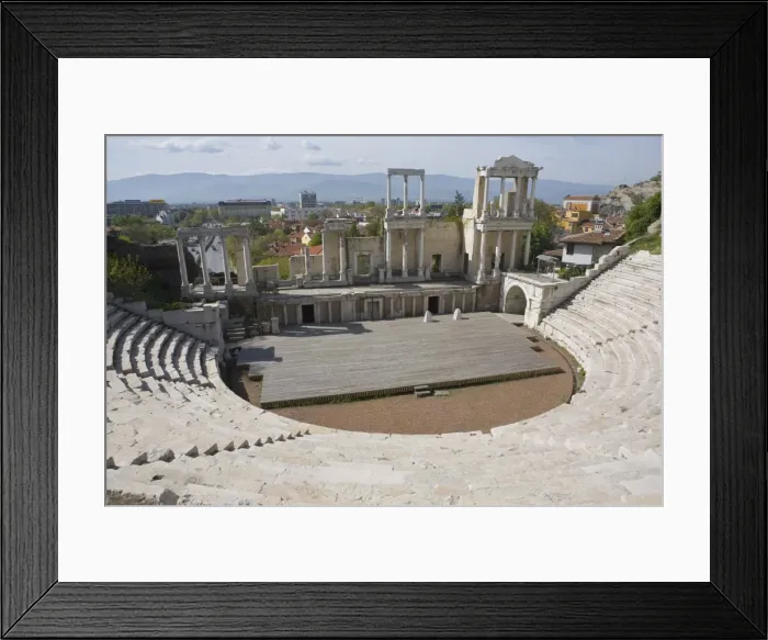 Framed Print : Roman theatre of ancient Philippopolis, Plovdiv, Bulgaria, Europe Framed Print : Roman theatre of ancient Philippopolis, Plovdiv, Bulgaria, Europe
