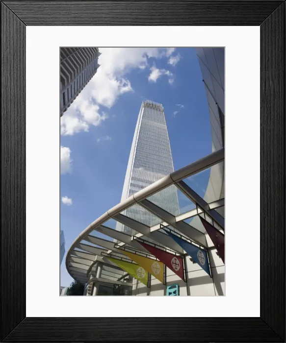 Framed Print : World Trade Center Phase 3 building, at 330m Beijings tallest building Framed Print : World Trade Center Phase 3 building, at 330m Beijings tallest building