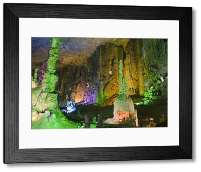 Framed Print : Zhijin Cave, the largest in China at 10 km long and 150 high, Guizhou Province Framed Print : Zhijin Cave, the largest in China at 10 km long and 150 high, Guizhou Province
