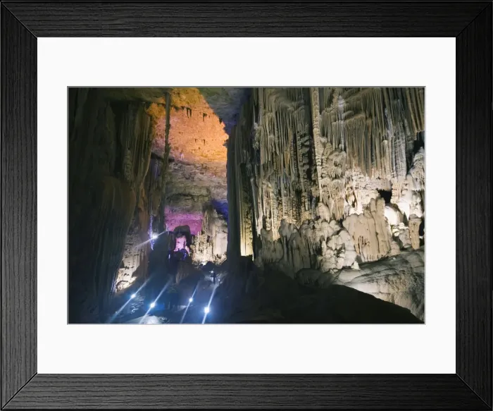 Framed Print : Zhijin Cave, the largest in China at 10 km long and 150 high, Guizhou Province Framed Print : Zhijin Cave, the largest in China at 10 km long and 150 high, Guizhou Province