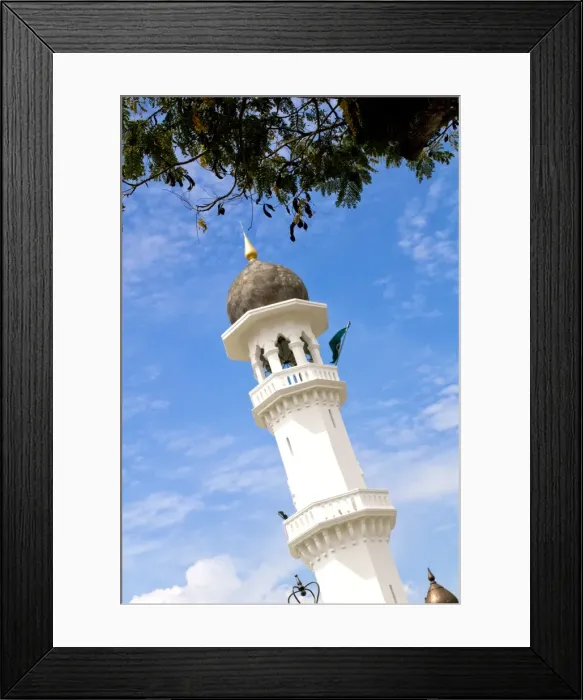 Framed Print : Mosque, Georgetown, Penang, Malaysia, Southeast Asia, Asia Framed Print : Mosque, Georgetown, Penang, Malaysia, Southeast Asia, Asia