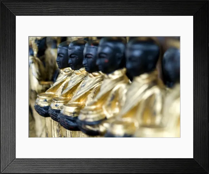 Framed Print : Wooden Buddhas, Chatuchak weekend market, Bangkok, Thailand, Southeast Asia, Asia Framed Print : Wooden Buddhas, Chatuchak weekend market, Bangkok, Thailand, Southeast Asia, Asia