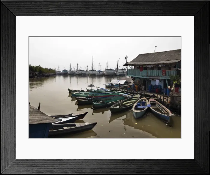 Framed Print : Village at old harbour, Sunda Kelapa, Jakarta, Indonesia, Southeast Asia, Asia Framed Print : Village at old harbour, Sunda Kelapa, Jakarta, Indonesia, Southeast Asia, Asia