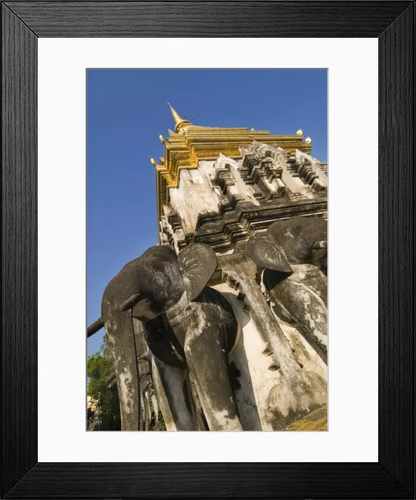 Framed Print : Wat Chiang Man, Chiang Mai, Thailand, Southeast Asia, Asia Framed Print : Wat Chiang Man, Chiang Mai, Thailand, Southeast Asia, Asia