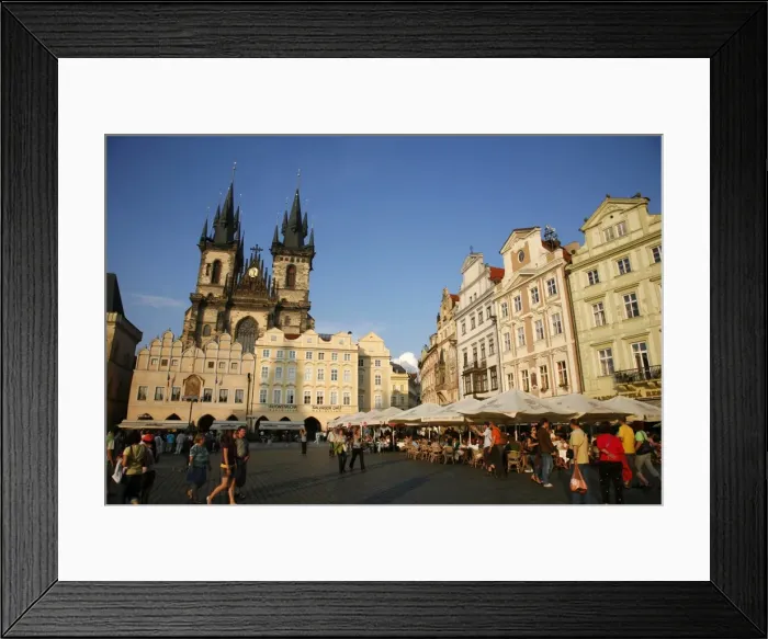 Framed Print : PRG0780. View over the Old Town Square and the Tyn Church Framed Print : PRG0780. View over the Old Town Square and the Tyn Church
