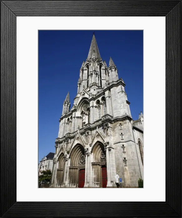 Framed Print : Church of St. Clement, Nantes, Brittany, France, Europe Framed Print : Church of St. Clement, Nantes, Brittany, France, Europe