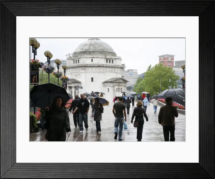 Framed Print : Rainy day, Birmingham, England, United Kingdom, Europe Framed Print : Rainy day, Birmingham, England, United Kingdom, Europe
