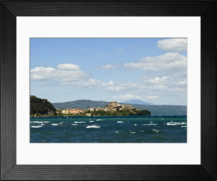 Framed Print : Capodimonte, Lake of Bolsena, Viterbo, Lazio, Italy, Europe Framed Print : Capodimonte, Lake of Bolsena, Viterbo, Lazio, Italy, Europe