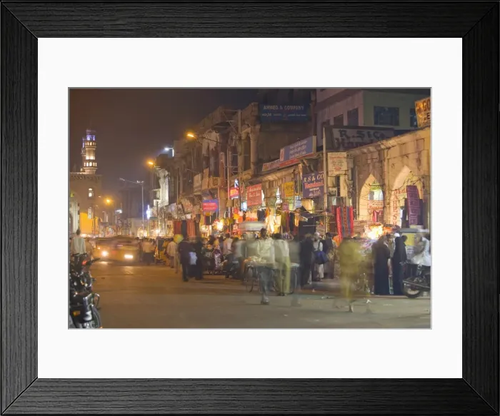 Framed Print : Lad Bazaar, Hyderabad, Andhra Pradesh state, India, Asia Framed Print : Lad Bazaar, Hyderabad, Andhra Pradesh state, India, Asia