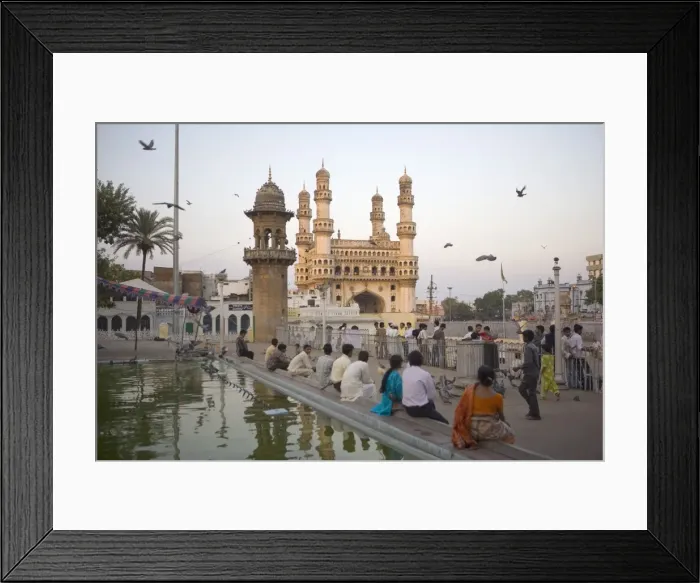 Framed Print : Mecca Masjid mosque (Charminar), Hyderabad, Andhra Pradesh state, India, Asia Framed Print : Mecca Masjid mosque (Charminar), Hyderabad, Andhra Pradesh state, India, Asia