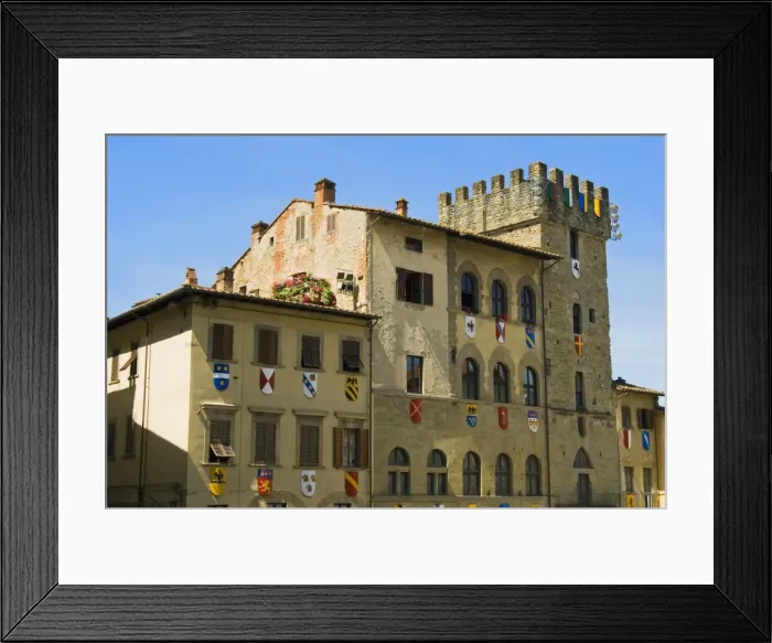 Framed Print : Piazza Vasari, Arezzo, Tuscany, Italy, Europe Framed Print : Piazza Vasari, Arezzo, Tuscany, Italy, Europe