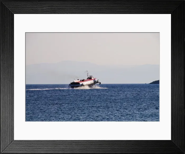 Framed Print : Hydrofoil ferry from Volos and Skiathos, Loutraki, Skopelos, Sporades Islands Framed Print : Hydrofoil ferry from Volos and Skiathos, Loutraki, Skopelos, Sporades Islands