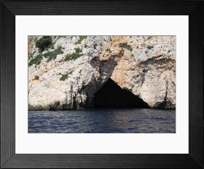 Framed Print : Cave on Alonissos, Sporades Islands, Greek Islands, Greece, Europe Framed Print : Cave on Alonissos, Sporades Islands, Greek Islands, Greece, Europe