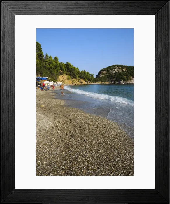 Framed Print : Beach at Stafilos, Skopelos, Sporades Islands, Greek Islands, Greece, Europe Framed Print : Beach at Stafilos, Skopelos, Sporades Islands, Greek Islands, Greece, Europe