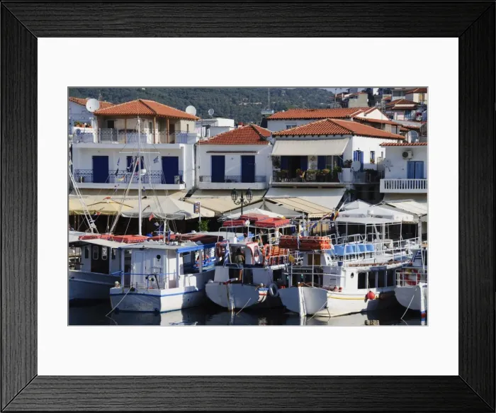 Framed Print : Skiathos Town, Skiathos, Sporades Islands, Greek Islands, Greece, Europe Framed Print : Skiathos Town, Skiathos, Sporades Islands, Greek Islands, Greece, Europe