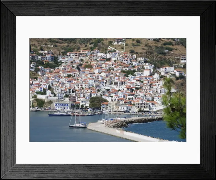Framed Print : Skopelos Town, Skopelos, Sporades Islands, Greek Islands, Greece, Europe Framed Print : Skopelos Town, Skopelos, Sporades Islands, Greek Islands, Greece, Europe