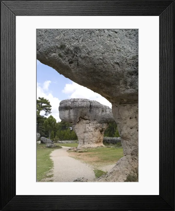 Framed Print : La Ciudad Encantada rock formations near Cuenca, New Castile, Spain, Europe Framed Print : La Ciudad Encantada rock formations near Cuenca, New Castile, Spain, Europe