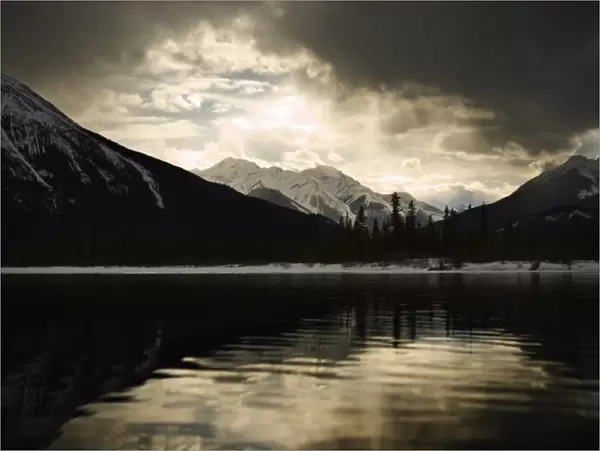Vermilion Lakes, Banff National Park, UNESCO World Heritage Site, Alberta