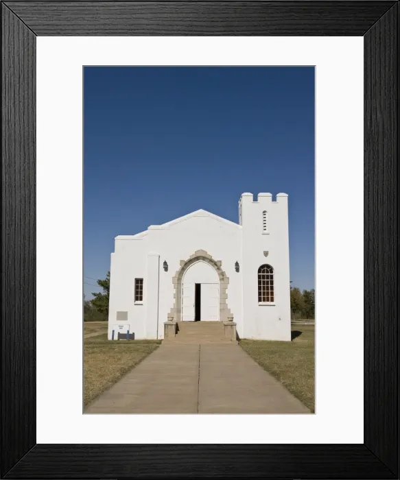 Framed Print : Fort Reno, El Reno, Oklahoma, United States of America, North America