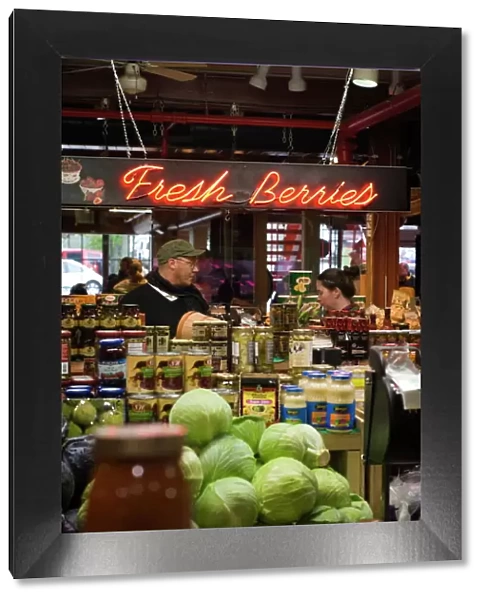 Kerrytown Market and shops, Ann Arbor, Michigan, United States of America, North America