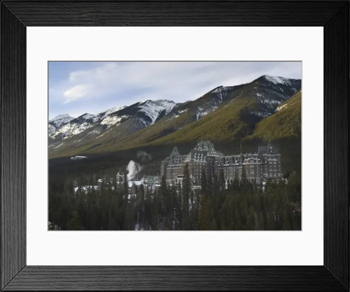 Framed Print : Fairmont Banff Springs, Banff, Alberta, Canada, North America Framed Print : Fairmont Banff Springs, Banff, Alberta, Canada, North America