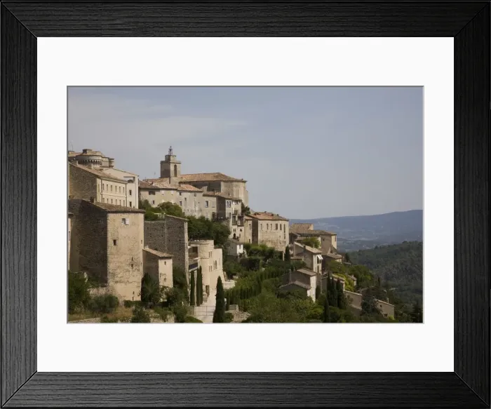 Framed Print : Gordes, Vaucluse, Provence, France, Europe Framed Print : Gordes, Vaucluse, Provence, France, Europe
