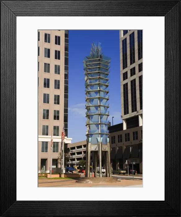 Framed Print : Sculpture, City Hall Plaza, Orlando, Florida, United States of America, North America Framed Print : Sculpture, City Hall Plaza, Orlando, Florida, United States of America, North America
