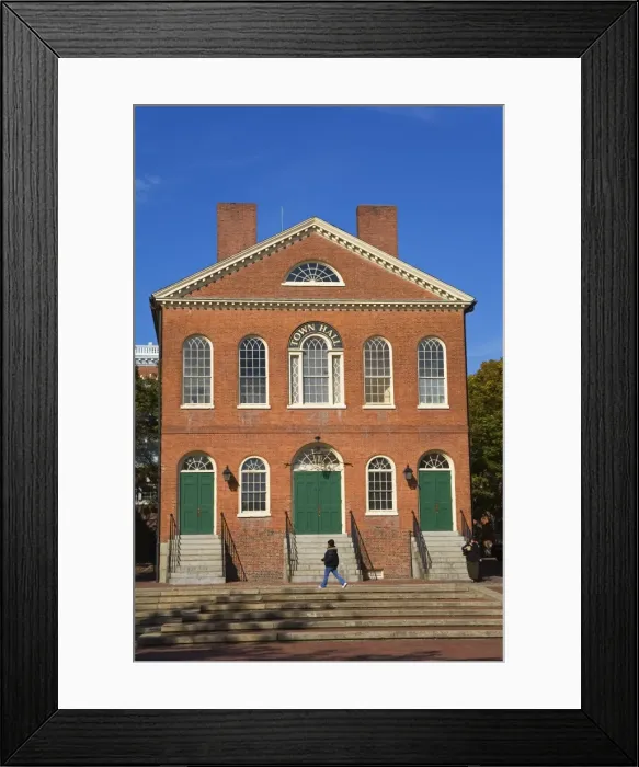 Framed Print : Old Town Hall, Salem, Greater Boston Area, Massachusetts, New England, United States of America Framed Print : Old Town Hall, Salem, Greater Boston Area, Massachusetts, New England, United States of America