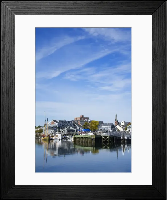 Framed Print : Pickering Wharf, Salem, Greater Boston Area, Massachusetts, New England Framed Print : Pickering Wharf, Salem, Greater Boston Area, Massachusetts, New England