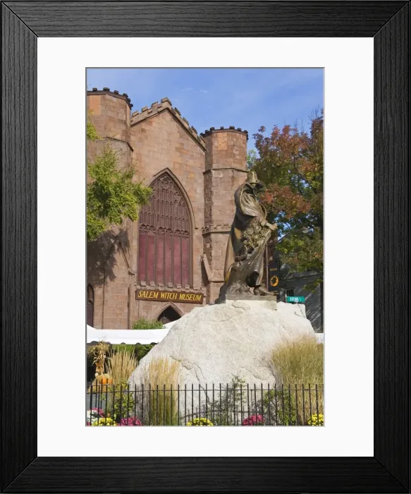 Framed Print : Salem Witch Museum, Greater Boston Area, Massachusetts, New England, United States of America Framed Print : Salem Witch Museum, Greater Boston Area, Massachusetts, New England, United States of America