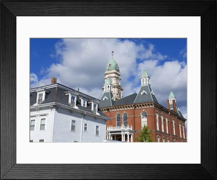 Framed Print : Gloucester City Hall, Cape Ann, Greater Boston Area, Massachusetts, New England Framed Print : Gloucester City Hall, Cape Ann, Greater Boston Area, Massachusetts, New England