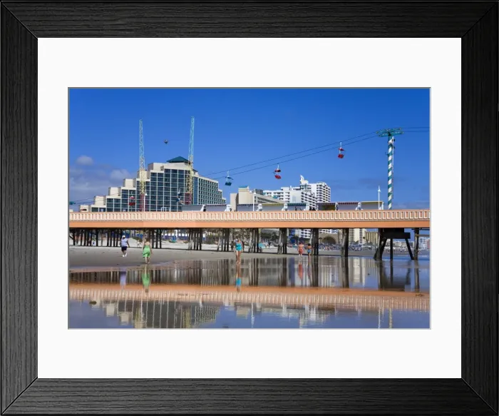 Framed Print : Main Street Pier, Daytona Beach, Florida, United States of America, North America