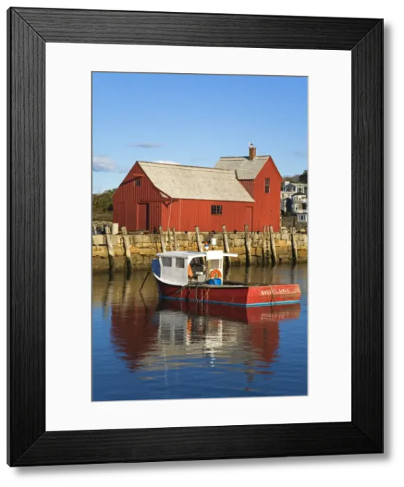 Framed Print : Boathouse in Rockport Harbor, Cape Ann, Greater Boston Area, Massachusetts Framed Print : Boathouse in Rockport Harbor, Cape Ann, Greater Boston Area, Massachusetts