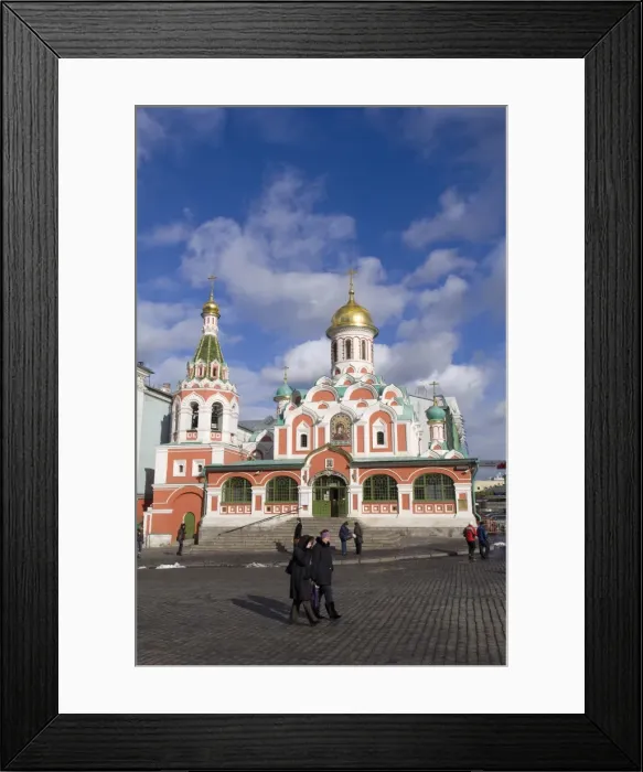 Framed Print : Kazansky Cathedral, Red Square, UNESCO World Heritage Site, Moscow, Russia, Europe Framed Print : Kazansky Cathedral, Red Square, UNESCO World Heritage Site, Moscow, Russia, Europe
