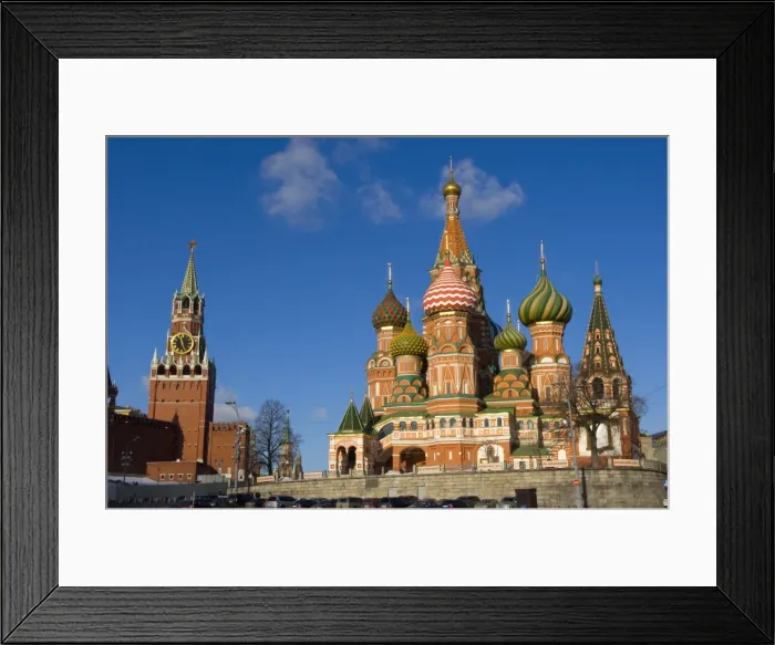 Framed Print : St. Basils Cathedral, Red Square, UNESCO World Heritage Site, Moscow, Russia, Europe Framed Print : St. Basils Cathedral, Red Square, UNESCO World Heritage Site, Moscow, Russia, Europe