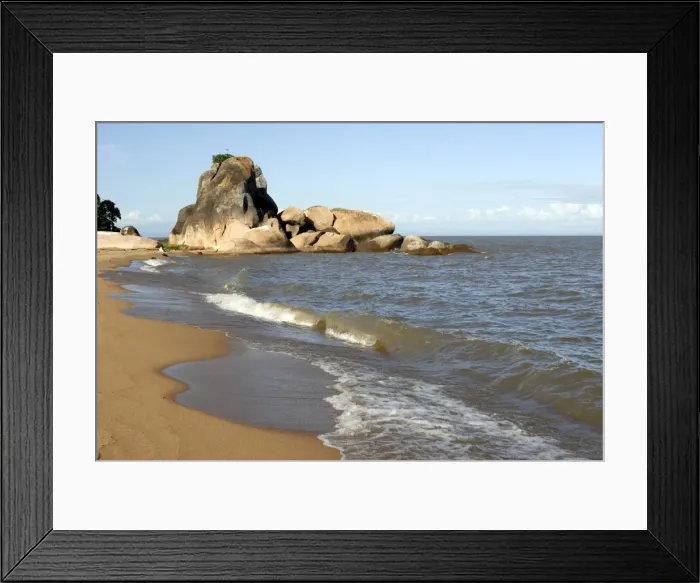 Framed Print : Senga Bay, Malawi, Africa Framed Print : Senga Bay, Malawi, Africa